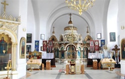Церковь Поставы внутри